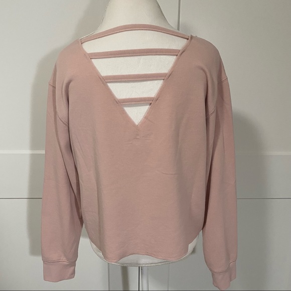 Flirtitude Active Baby Pink Sweatshirt - Picture 2 of 4